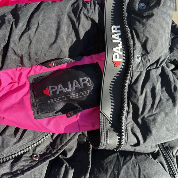 PAJAR Woman Adhara Boxy 80% DOWN Puffer Jacket Pink Lined XS NWOT $529 - Picture 16 of 16
